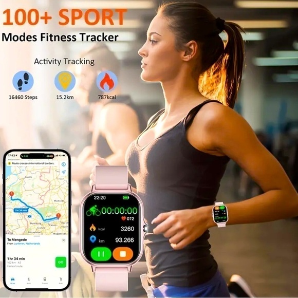 Touchscreen Smartwatch, 1.83" HD TFT Display - NIB - AWESOME! - Picture 5 of 5